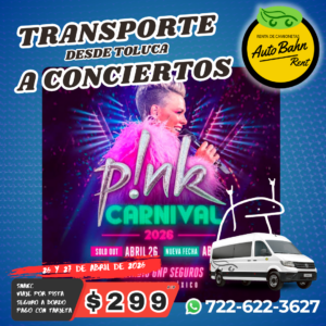 P!INK AUTOBAHN TOLUCA